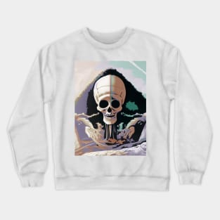 Fasbytes Horror Embrace damnation Crewneck Sweatshirt